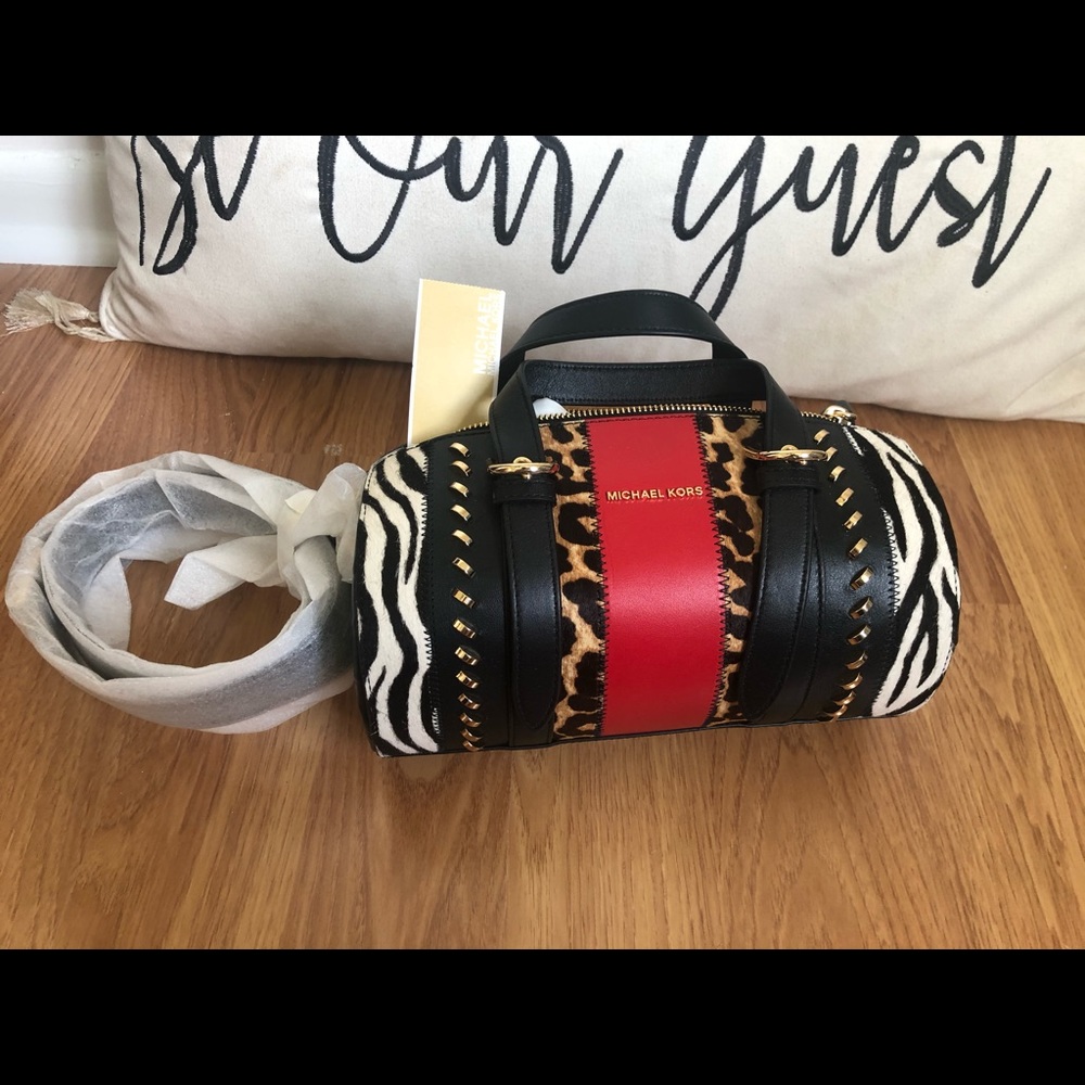 Michael Kors animal print purse